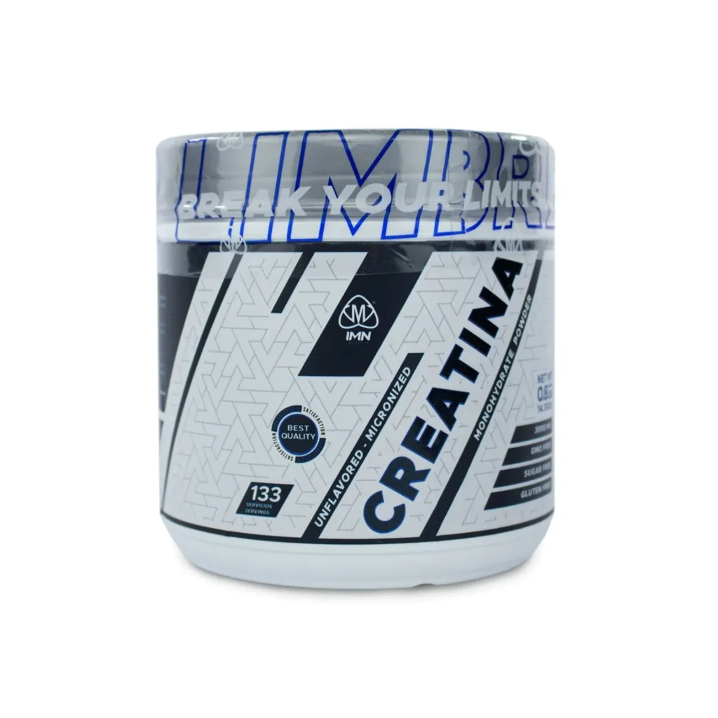 Creatina monohidratada de 400g.