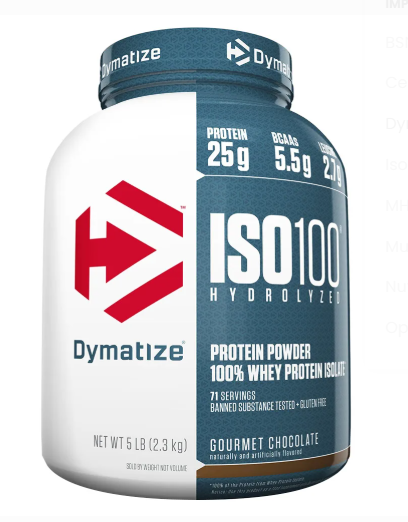 ISO 100 proteína hidrolizada 5 lbs
